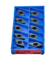 10 pc Kyocera DCMT11T308HQ PR1535 – Turning Insert (Finishing to Medium, HQ Chipbreaker)